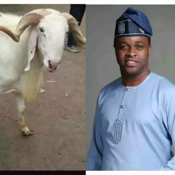 Actor Femi Adebayo Is Giving Out A Ram For Sallah To His Muslim Fans (Pics)